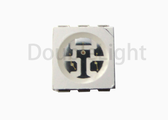 6 Pins Diode Full Color Led Rgb Smd Low Current 3 Color Indicator Wide Viewing Angle