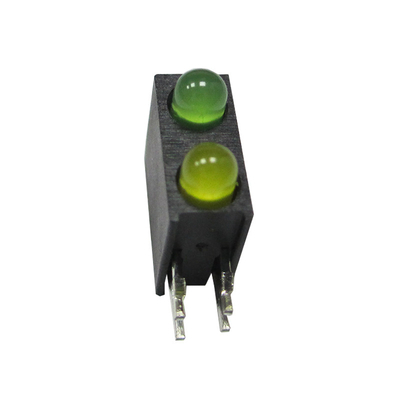 3.00mm Round Type Housing LED Lamps Yellow Green& Ultra Yellow bi color led
