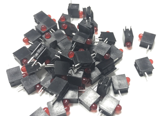3.0 mm High Yellow Green Light Emitting Diodes / Red Light Emitting Diode Housing LED