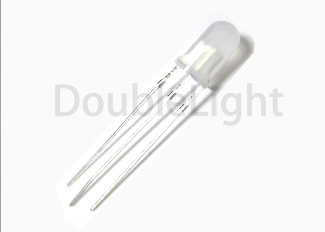 Bi Color LED Emitting Diodes 3 Pins Multicolor Common Anode 5mm Standard T1 3/4 Type
