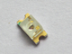 1.10Mm thick 1206 Pure Green Smd Chip Led , 520-525nm led chip 120° viewing angle