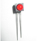 5mm 620-635nm Round Red Led Diode Lamp Dip Indicator Led Plastic Holder Right angle with based