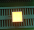 8.8*8.8mm Square Led Number Display Light Bar Yellow Color Indicator With Milk Diffused Len Color