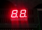 Numeric 7 Segment LED Displays 0.39 Inch Dual Digit 640nm Peak Emission Wavelength