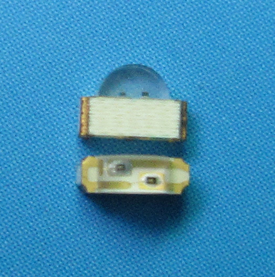 PCB 1204 1206 RGB SMD LED With Right Lens , Full Color Chip LED epistar sanan chip 25mA