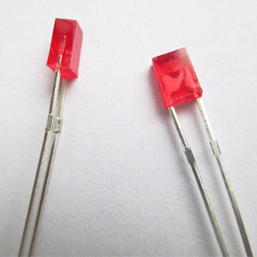 2*3*4 Square Dip lamp LED diodes red color rectangle through hole LED