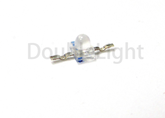 Round Subminiature Axial Blue Chip Led Light Emitting Diode 2.15×2.40mm With 1.80mm Lens