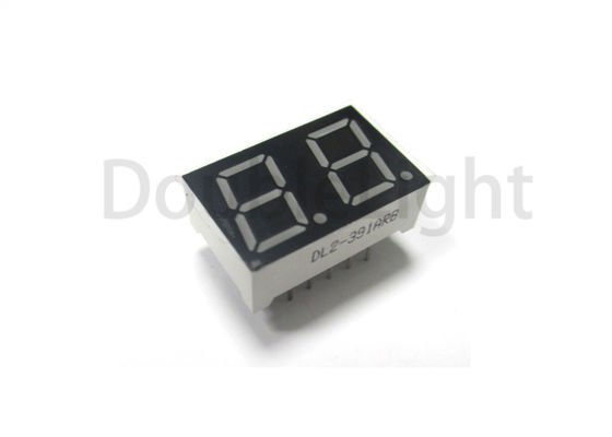 0.39 Inch two digit 7 segment display 10 PIN 2 Bit Dual Digit Numeric Displays 19.9*12.8*7mm led screen