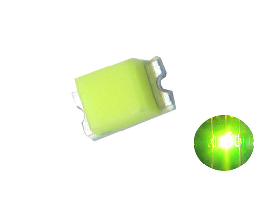 120 Deg Viewing Angle High Power Smd Led Super Green Diffused Lens Color 25mA