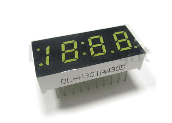 0.32&quot; Triple Half Digit Numeric Displays , 18.8.8 Led Numeric Display Black Surface