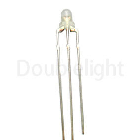 Low power Bi Color LED 3mm With Common Cathode dual color led