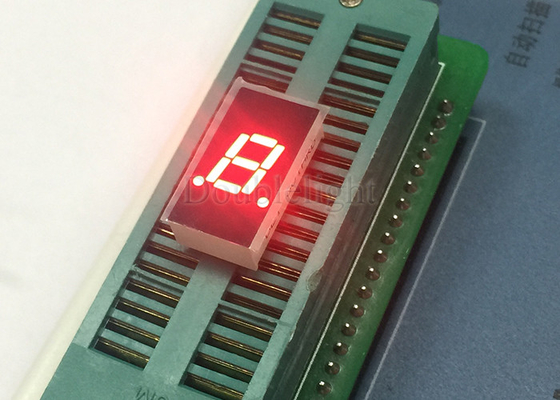 0.3 inch  single digit display red color CA low power 7 segment display with wide viewing angle