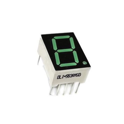 8mcd 575nm 0.56 Inch Single Digit Numeric Displays