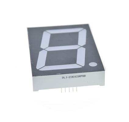 Super Bright Single Digit Display , 2.30 Inch Led 7 Segment Display Long Lifespan