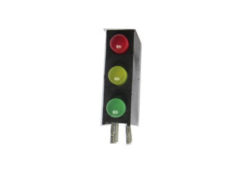 Tri Color Indicator Led 3Mm Dip Indicator Led Diode Red Yellow Green Tri - Color Rectangular ...