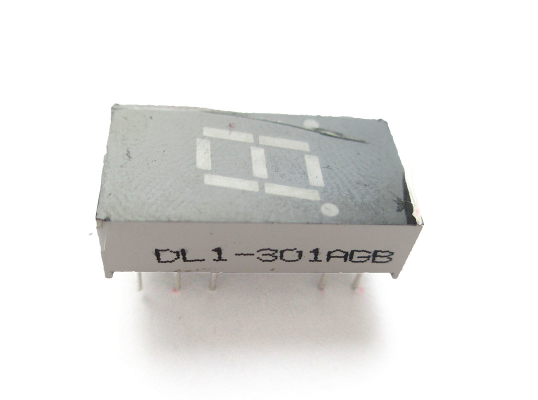 7 Segment Single Digit LED Display 0.30