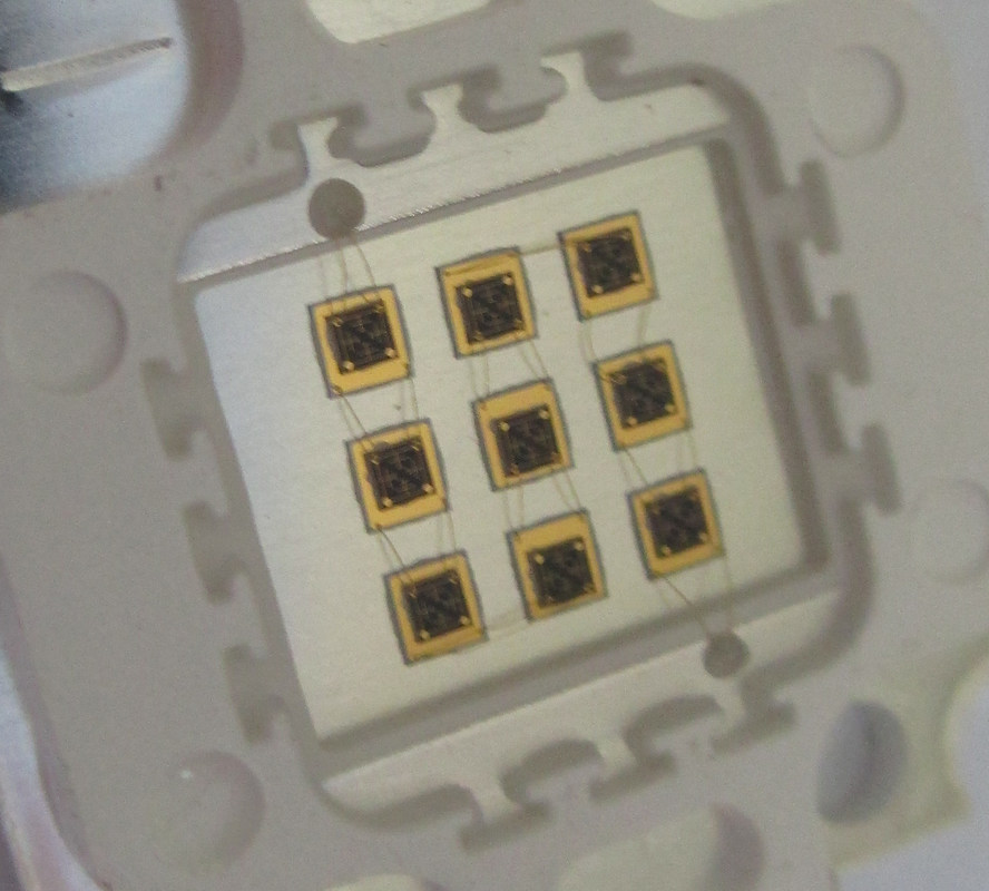 1216V 850nm Infrared Emitting Diode 10W High Power COB IR Led 20*20mm Fully Dimmable