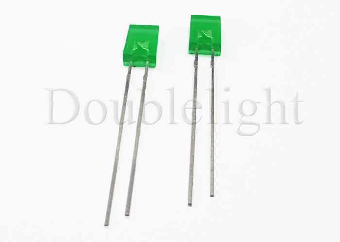 2x5mm lot of 100 pcs red square LED