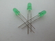 570 - 575nm light Indicator LED diffused green light emitting diode