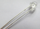 Round Red color straw hat  high power light emitting diode 4.8mm
