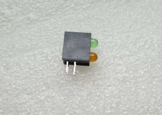 3mm Right Angle Indicator LED with Wide Viewing Angle and Black Casing