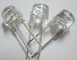 8.0mm Round light emission diode Wide Viewing Angle color  X=0.32, y=0.33