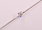 Subminiature Axial Flat Led Diode Top View Blue Chip For Indoor