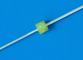 Subminiature Axial Flat Led Diode Top View Blue Chip For Indoor