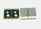 Yellow Green 0.36 inch dual digit 7 Segment LED Displays Peak Emission Wavelength 573nm