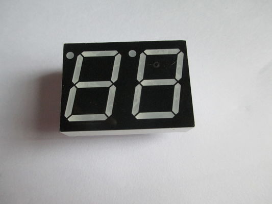 0.28" 2 Digit 7 Segment Display for Refrigerator Control , Ultra Yellow Green Common Anode / Cathode