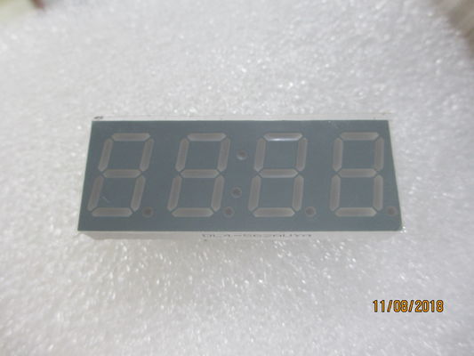 4 Digit 7 Segment LED Displays Gray Surface 6 Pins 0.56'' 14.2mm DIP Type 2.2V