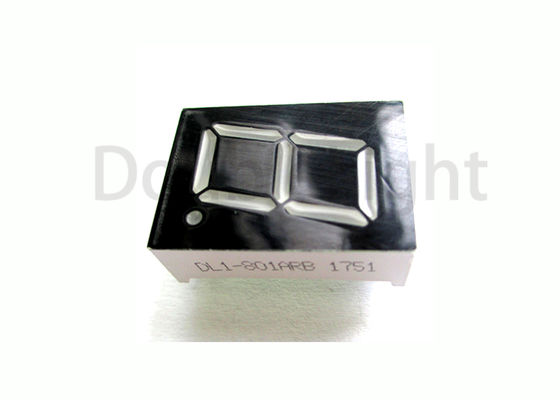 ISO 0.80'' Single Digit Led Display , Led Numeric Display Emission Wavelength 640-660nm