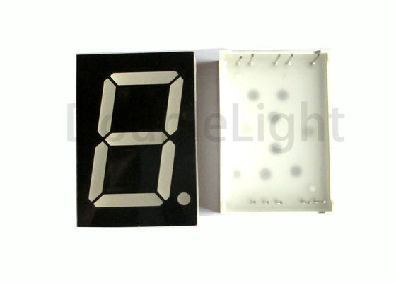 ISO 0.80'' Single Digit Led Display , Led Numeric Display Emission Wavelength 640-660nm