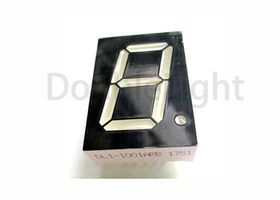 Red Color Super Bright Digit LED Display 1.00 Inch Single Digit ISO Approval