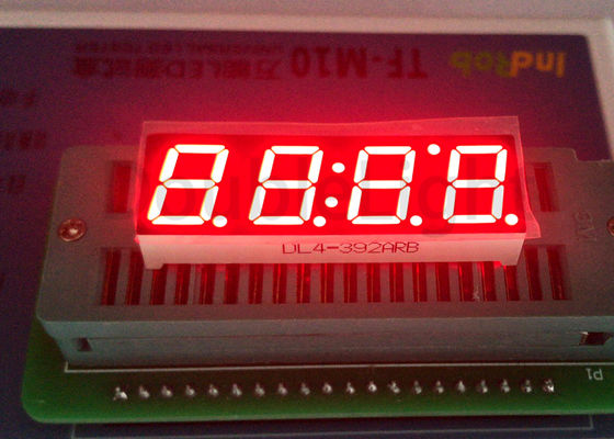 Super Bright Red 7 Segment LED Displays 0.39" Quadruple Digit Numeric Displays 4 Digit
