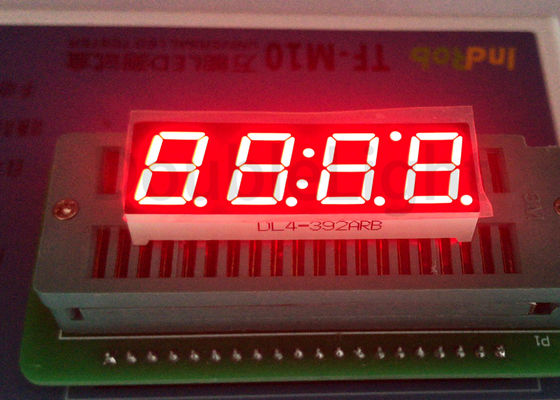 Super Bright Red 7 Segment LED Displays 0.39&quot; Quadruple Digit Numeric Displays 4 Digit