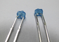 1.8mm Round Indicator LED Led Components Blue Diffused Flange For Status Indicators