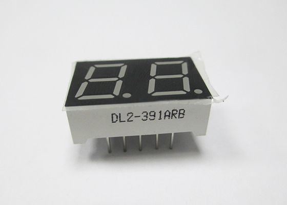 0.39 Inch two digit 7 segment display 10 PIN 2 Bit Dual Digit Numeric Displays 19.9*12.8*7mm led screen