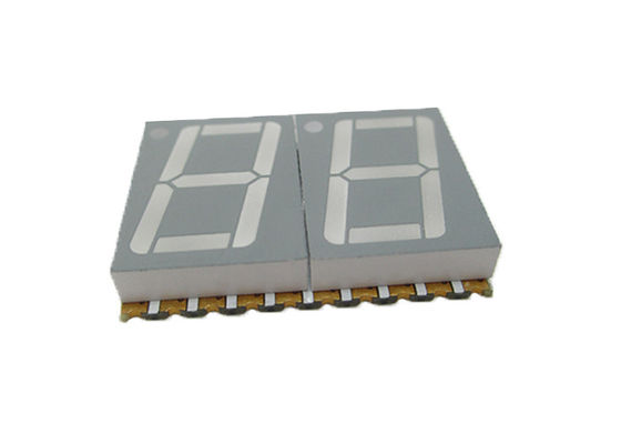 SMD 7 Segment LED Displays 0.56 Inch Dual Digit Numeric PCB Gray Surface Module