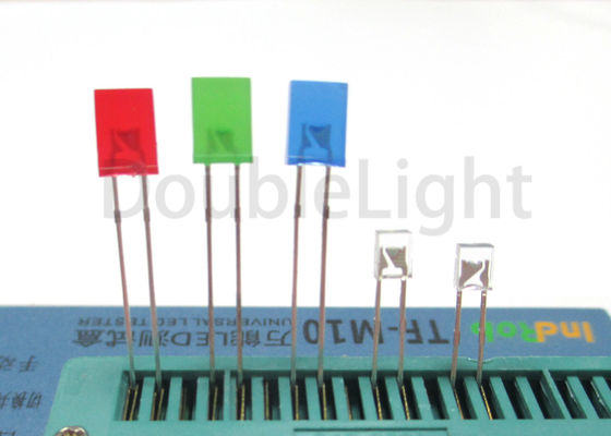 2×3×4 mm or 2×5×7mm Square Rectangular Without Flange Type Red Lamp LED Diode Lights, signal indicator