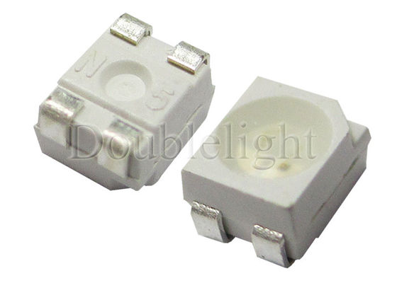 Bi Colour Led Hyper LED Emitting Diodes 1.90mm Height Top View PLCC4 Surface Mounted