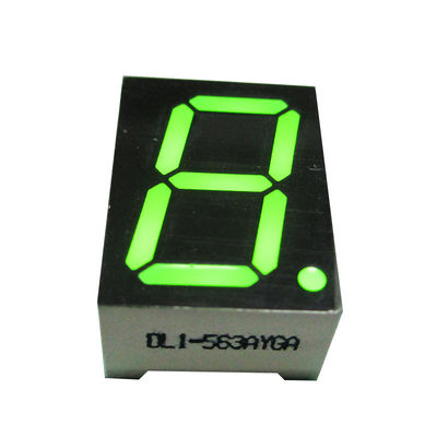 Yellow Green 75mW 565nm 0.56&quot; Single Digit Numeric Displays