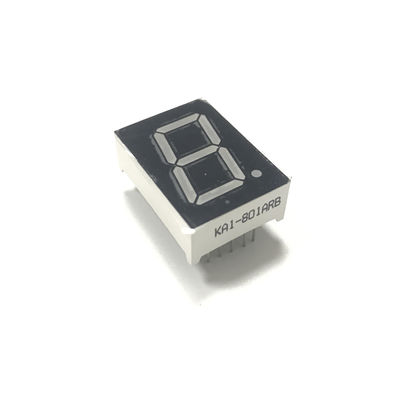 ISO 0.80'' Single Digit Led Display , Led Numeric Display Emission Wavelength 640-660nm