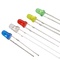 3mm Round Indicator LED With Flange Type Super red light emitting diode
