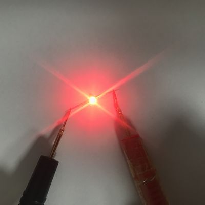 Water Clear Subminiature Axial Hyper Red brightest led chip 1.80mm Round