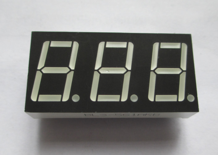 0.30 Inch Triple Digit Numeric SMT LED Digital Display led 7 segment ...